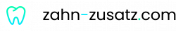 Logo zahn-zusatz.com mit schwarzem Schriftzug